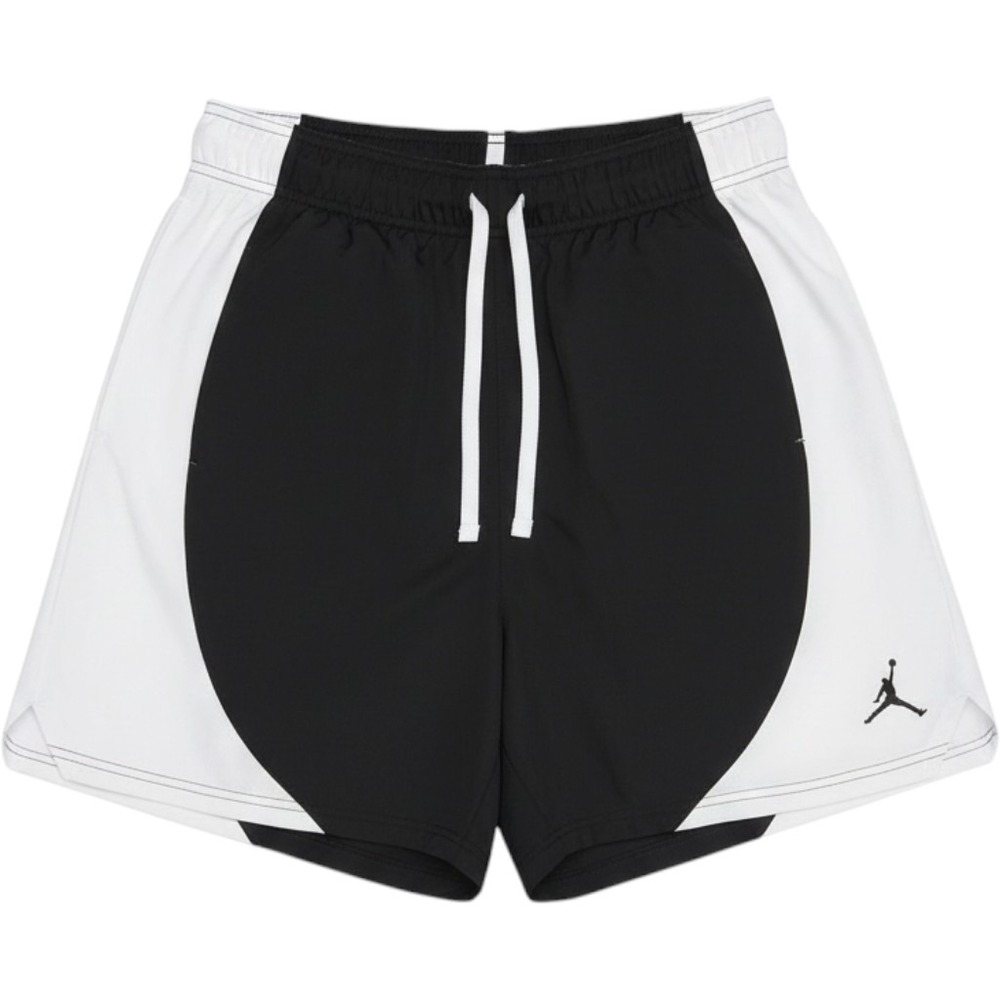 Jordan Mens Colorblock Basketball Shorts Black White Jumpman XXL